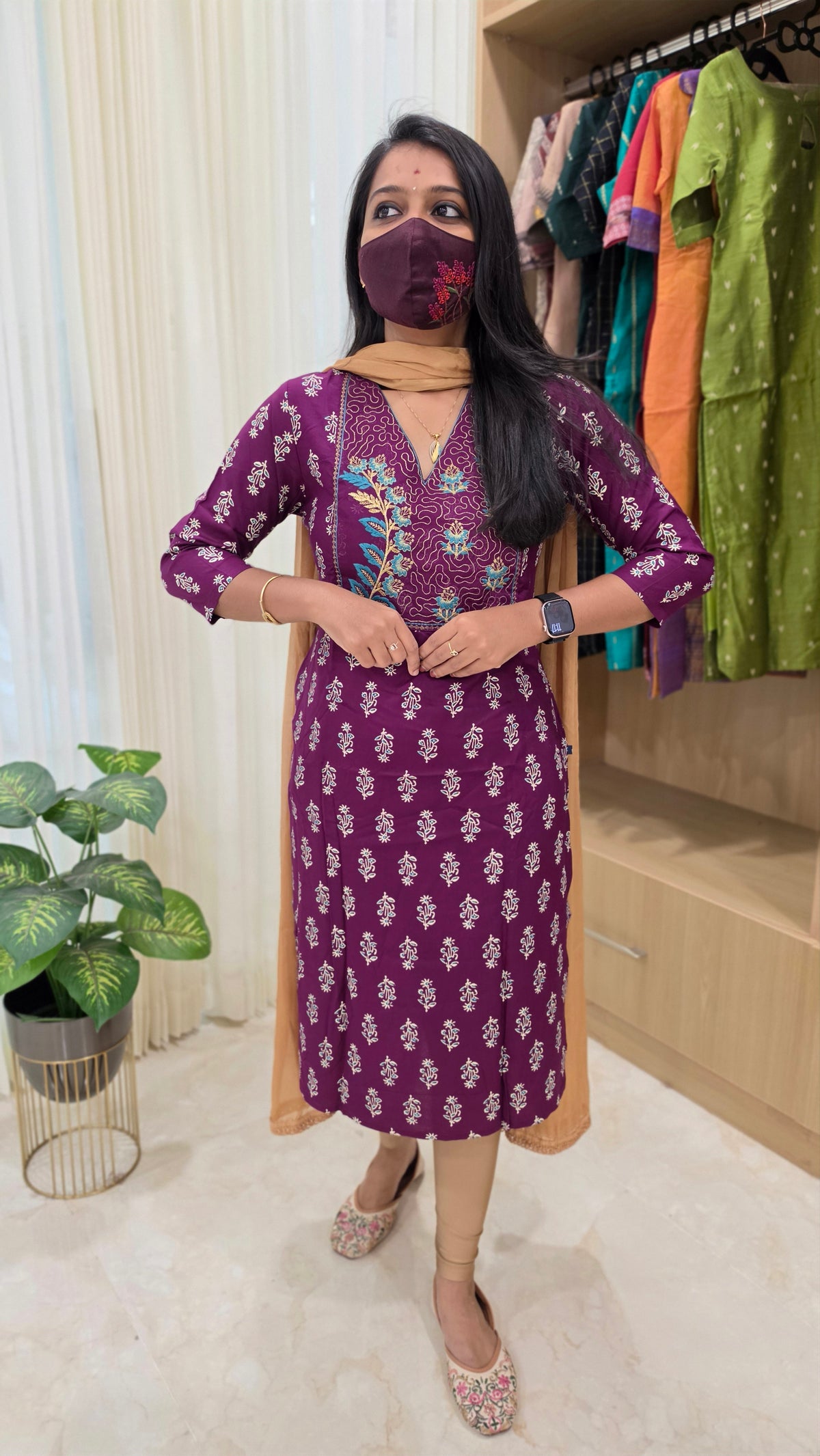 Office Wear - Embroidery(12112)