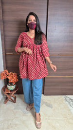 Peplum top (11313)