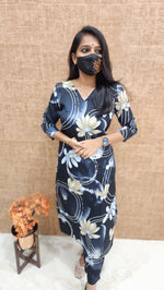 Cord set (pant & top)(9227)