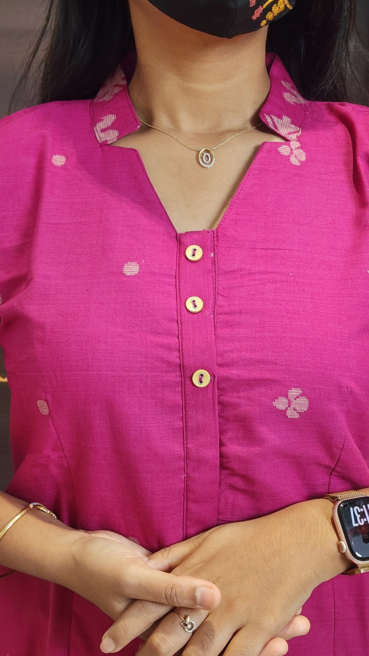 Office wearcotton Kurti(10236)c