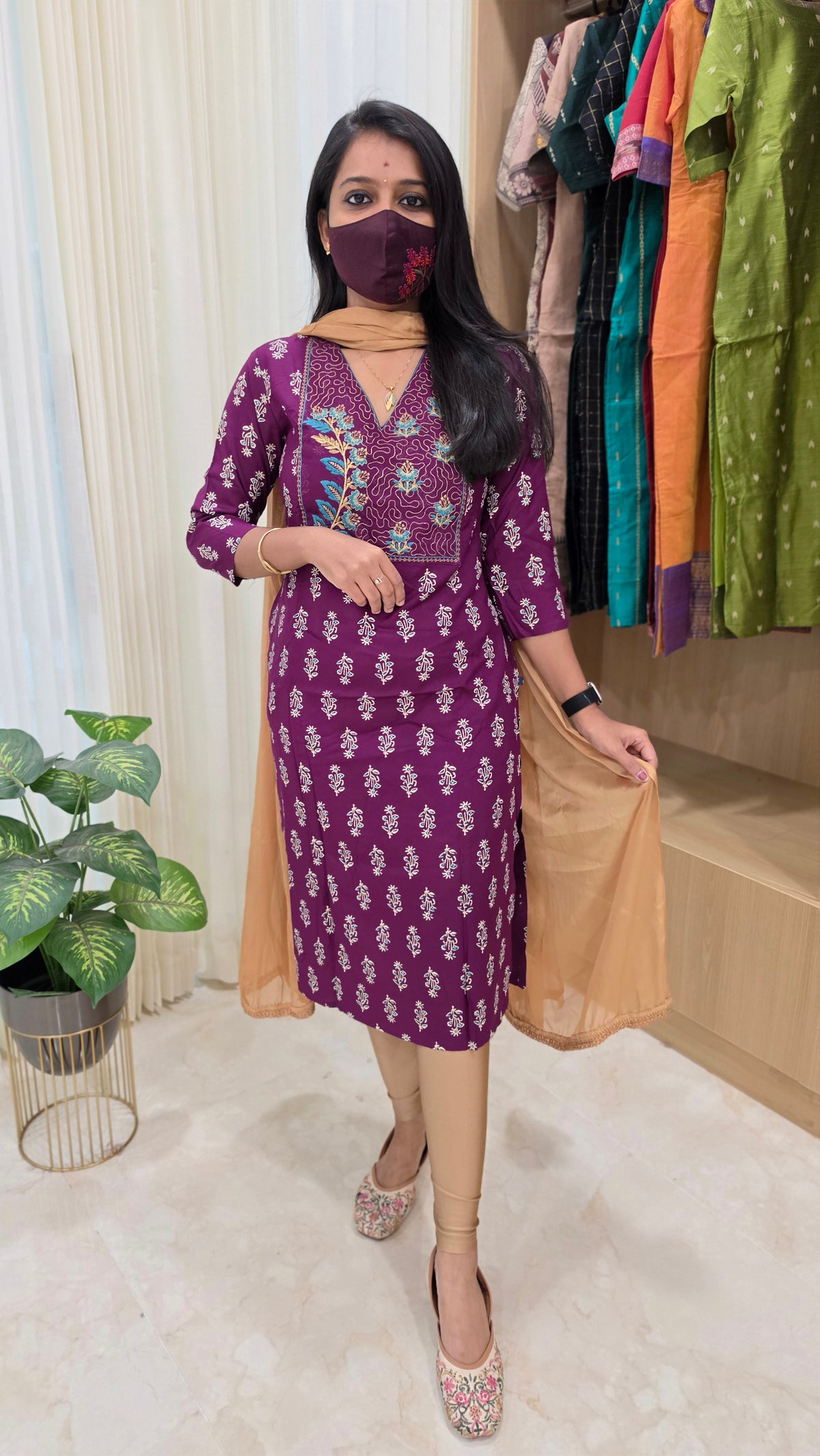 Office Wear - Embroidery(12112)