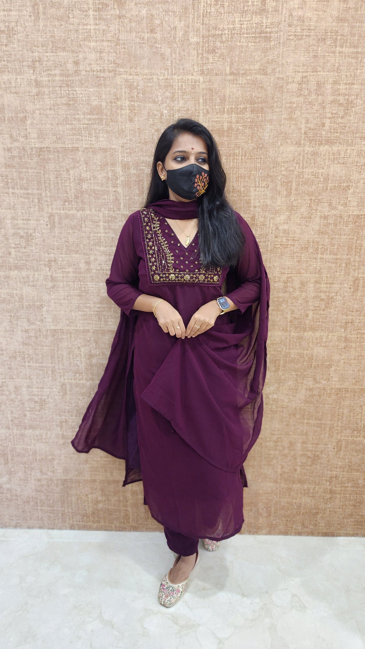 Ethnic Salwar Set (9271) (c4)