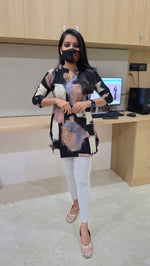 Western Short top(12128)