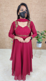 Salwar Set (Kurti+Dupatta) (9971)