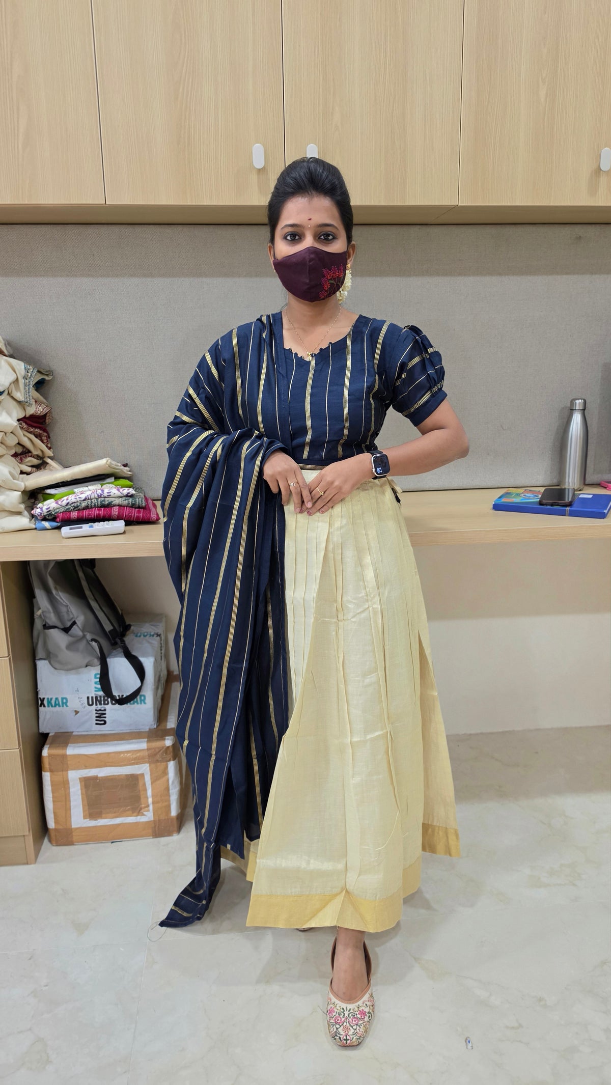 Onam Series-Lehenga(12093)
