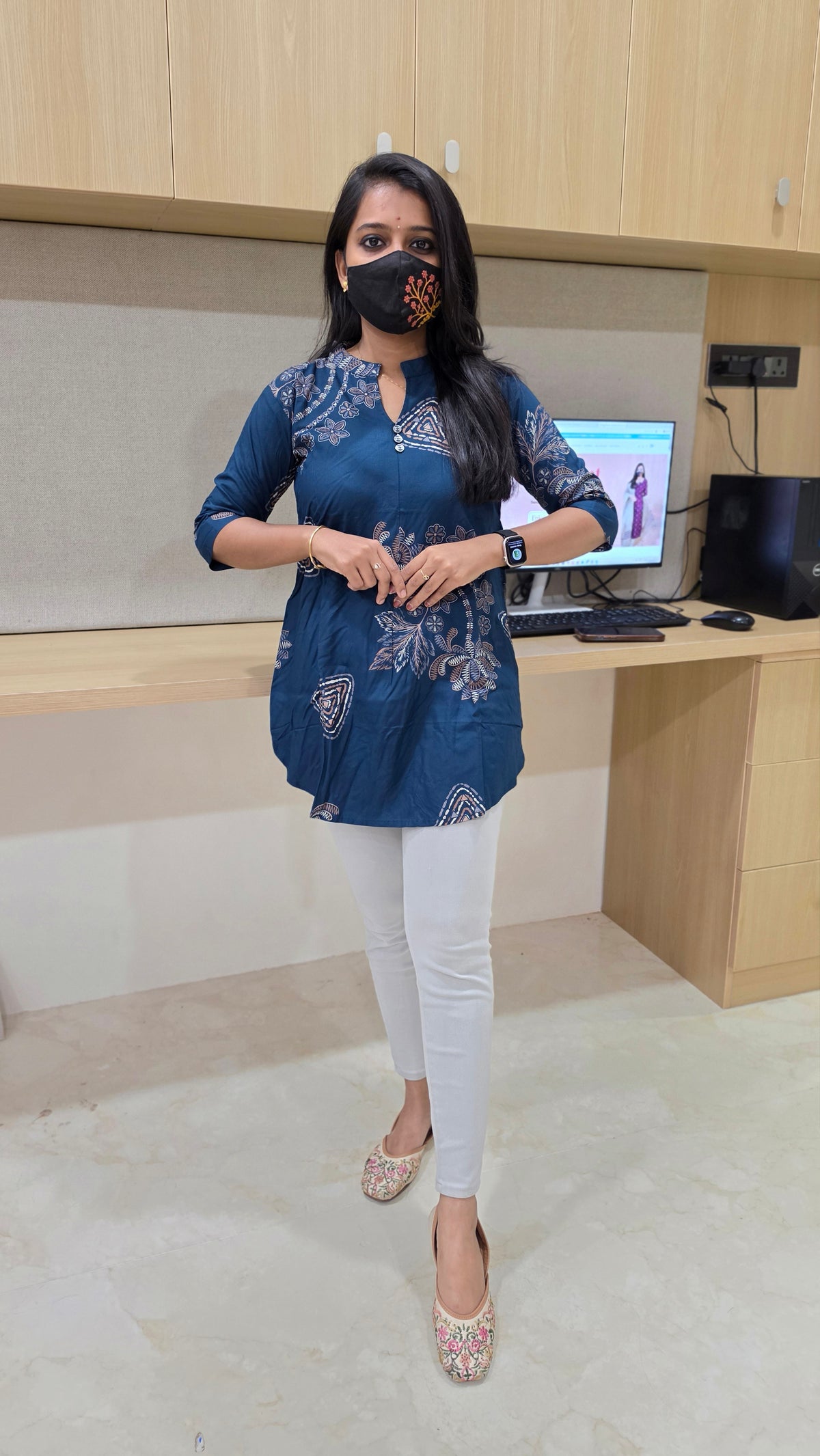 Western Short top(12129)