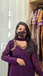 Thara Salwar Set (Kurti+Dupatta) (11989)