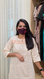 Office Wear kurti-Embroidery kurti (12135)