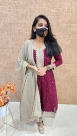 Festive Set-Anarkali Salwar Set (9415)c