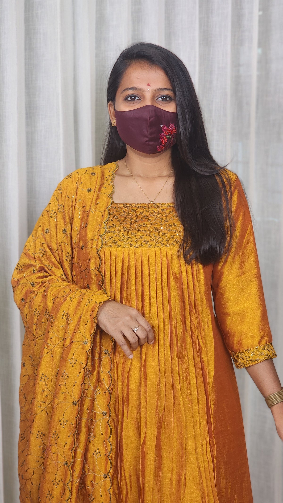 Anarkali Salwar set (10859)c3