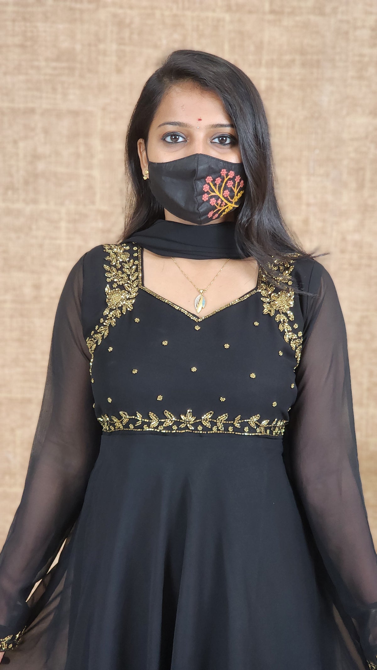 Salwar Set (Kurti+Dupatta) (9970)