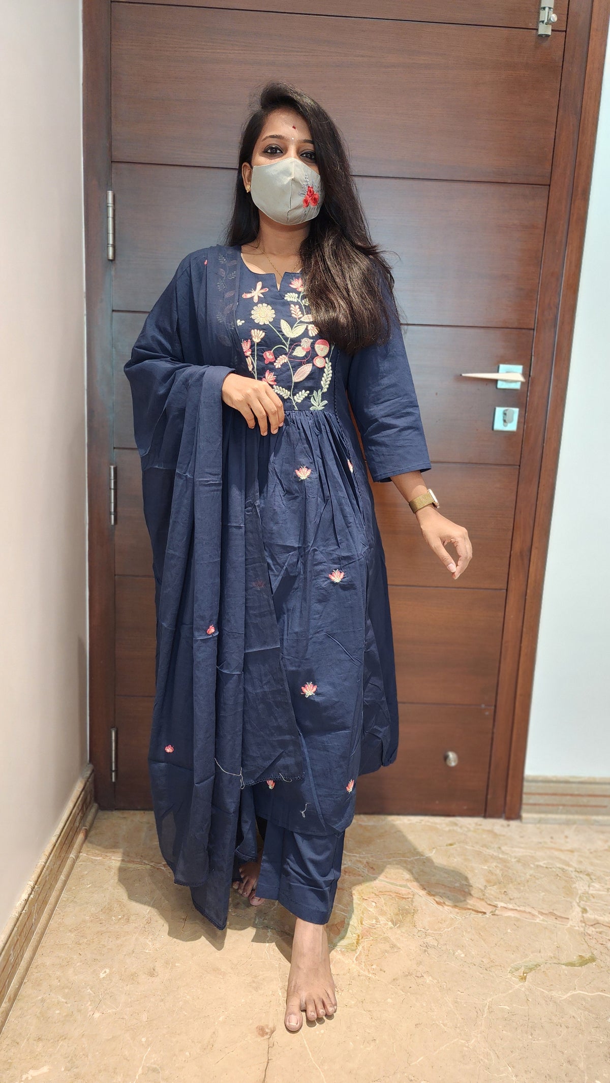 Cotton salwar set (11050)