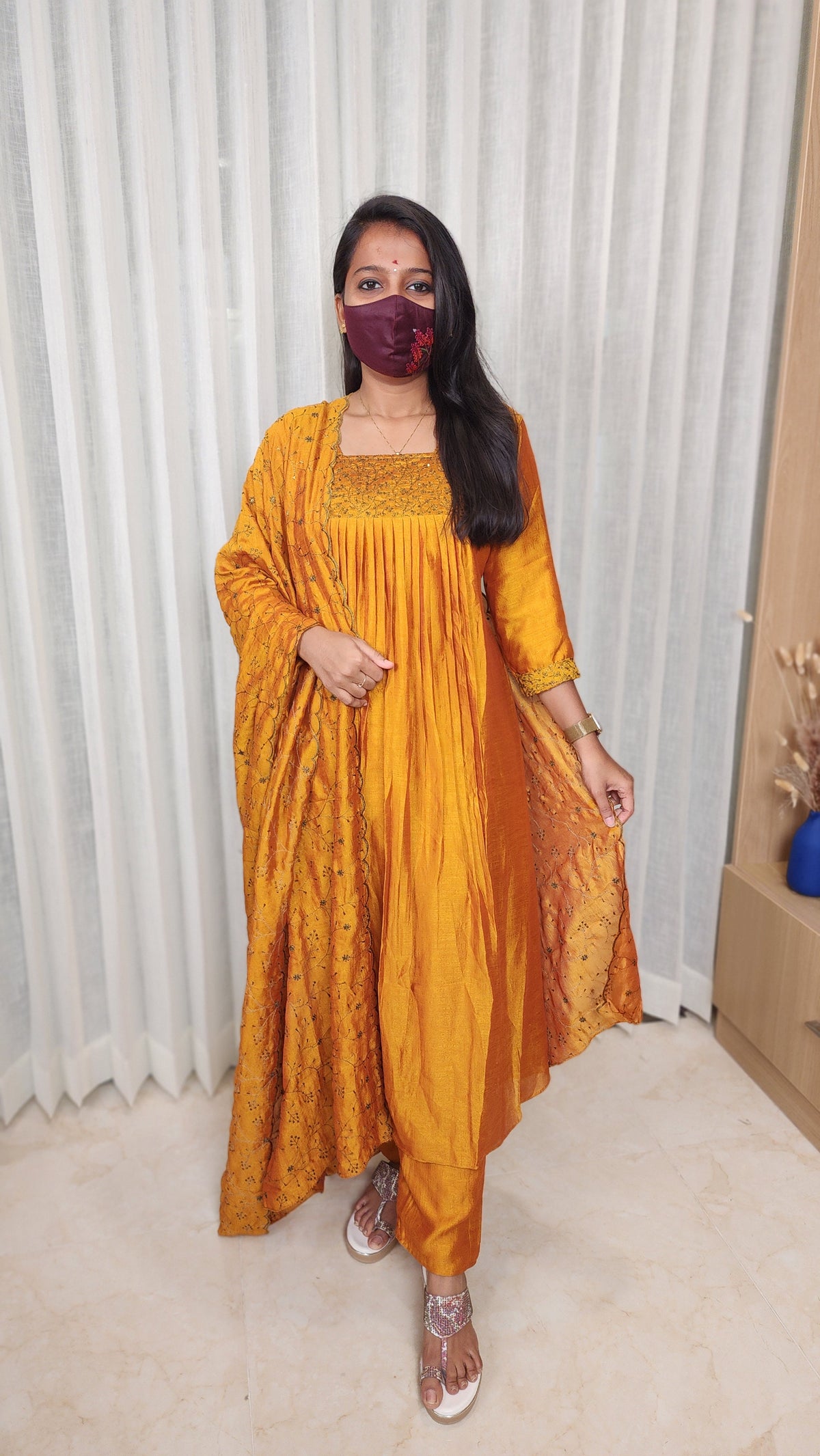 Anarkali Salwar set (10859)c3