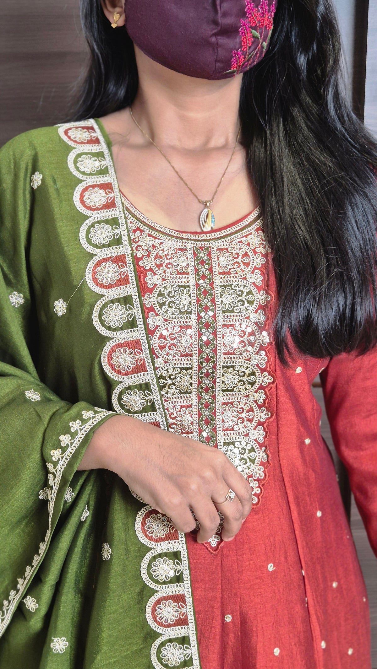 Anarkali Salwar Set(11330)