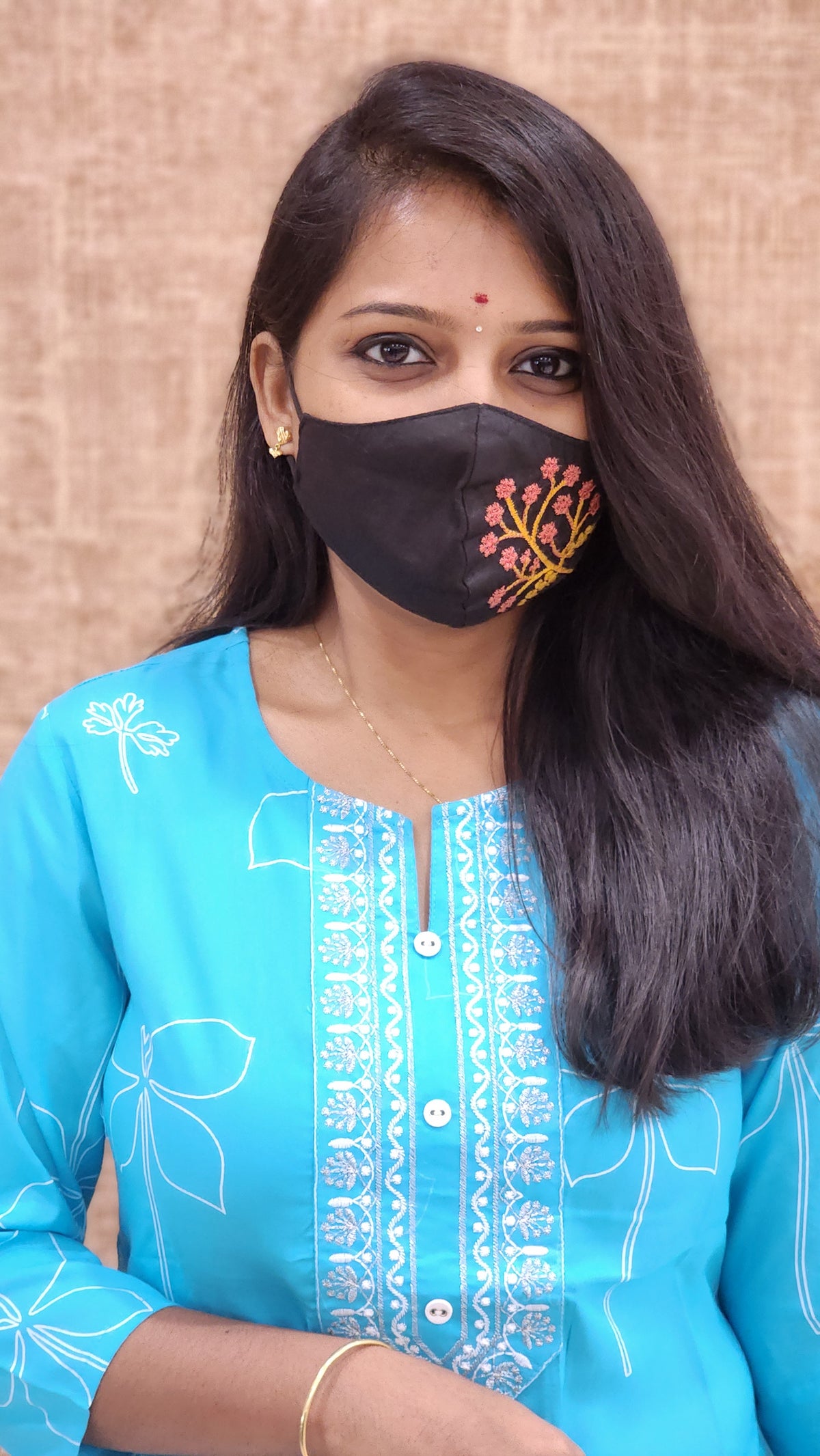 Office Wear - Embroidery (9166)