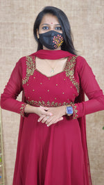 Salwar Set (Kurti+Dupatta) (9971)