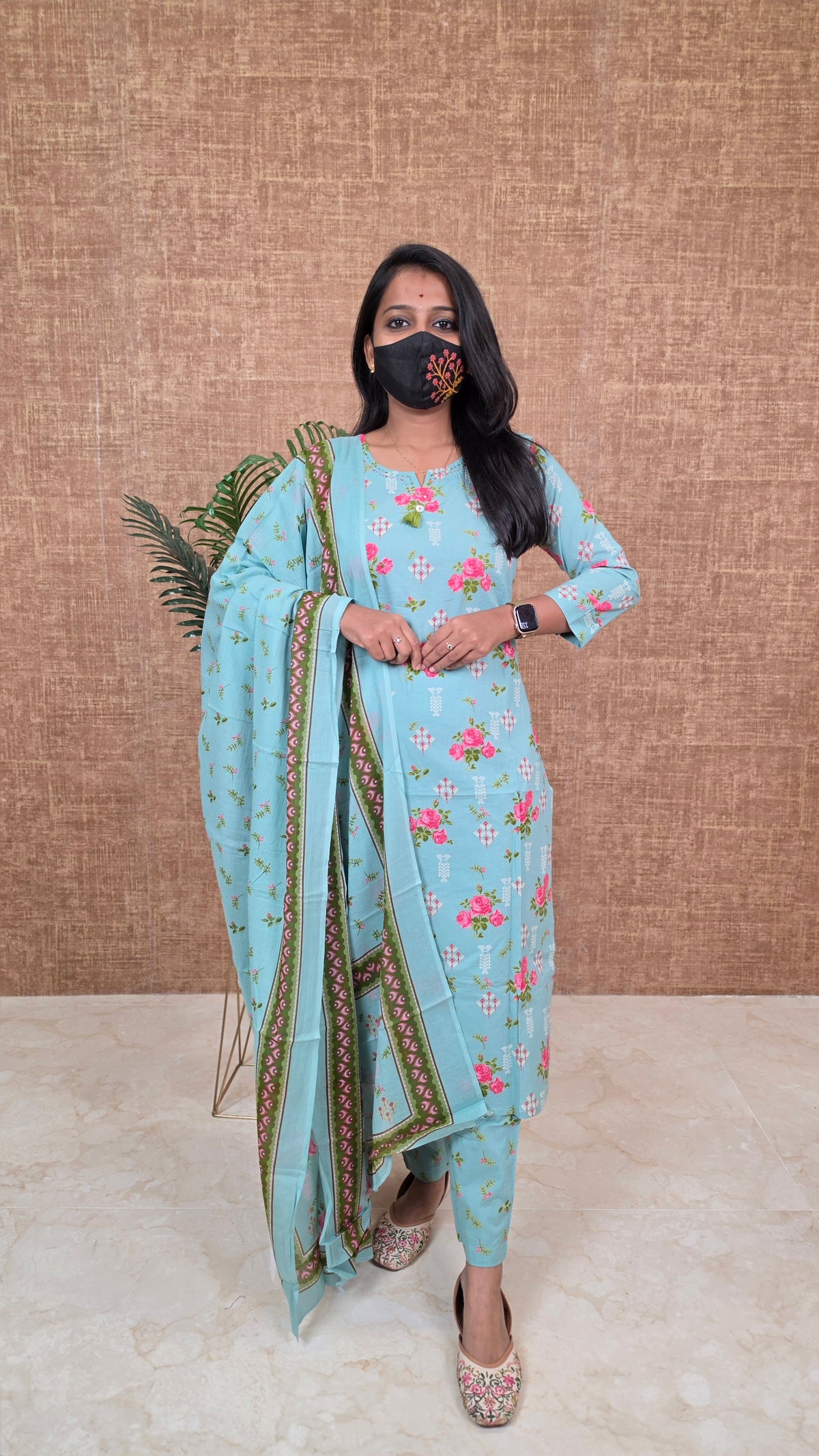 Cotton salwar set (11767)