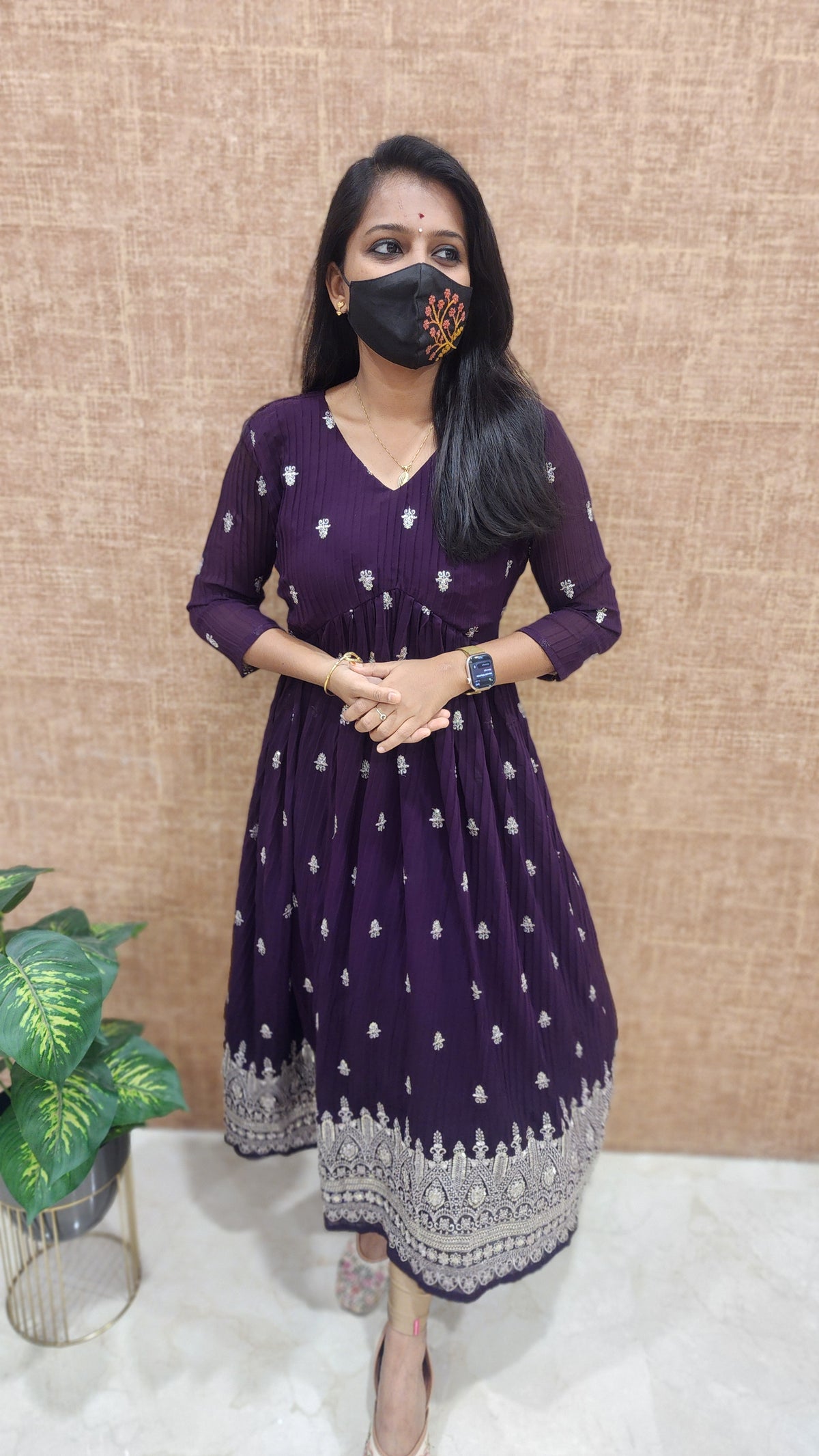 Aliya cut kurti (9182)c