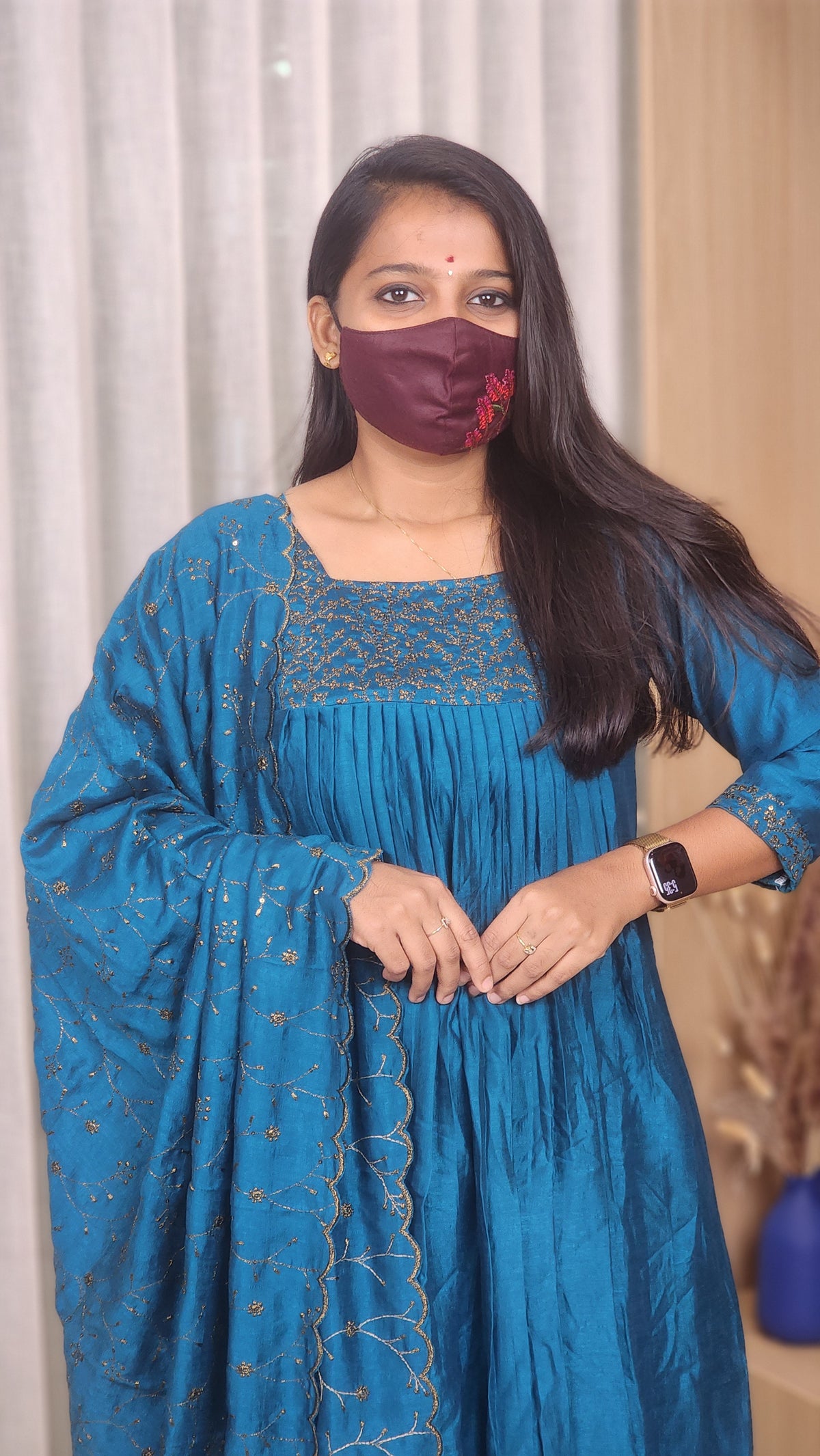 Anarkali Salwar set (10857)c4