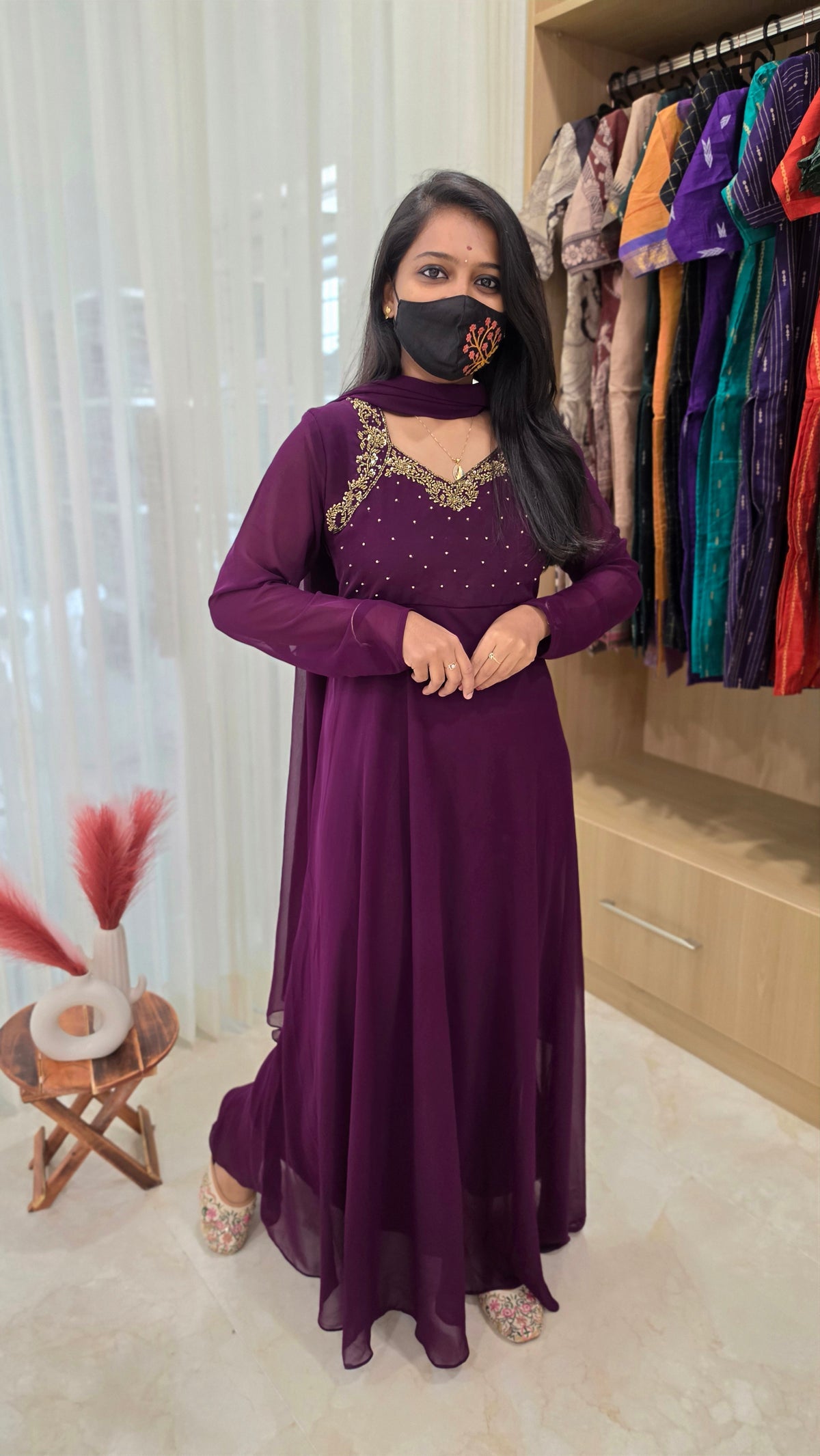 Thara Salwar Set (Kurti+Dupatta) (11992)