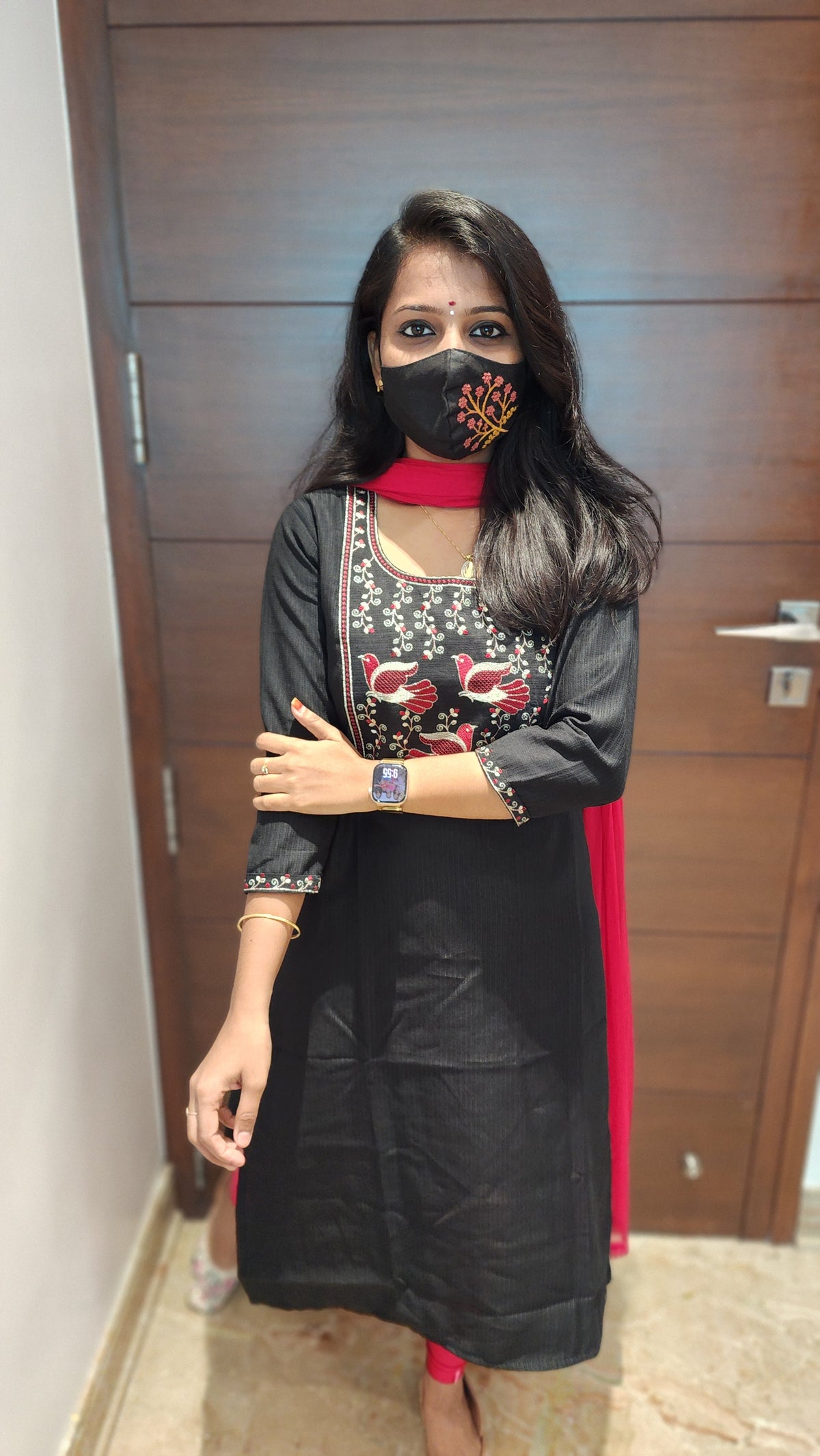 Office Wear - Embroidery(8296)