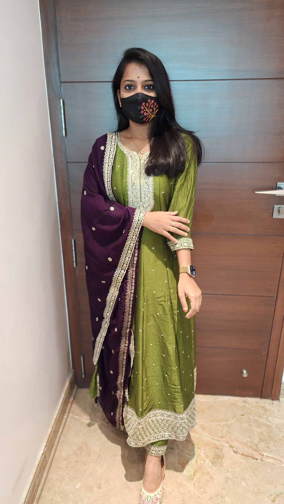 Festive Set-Anarkali Salwar Set (8938)