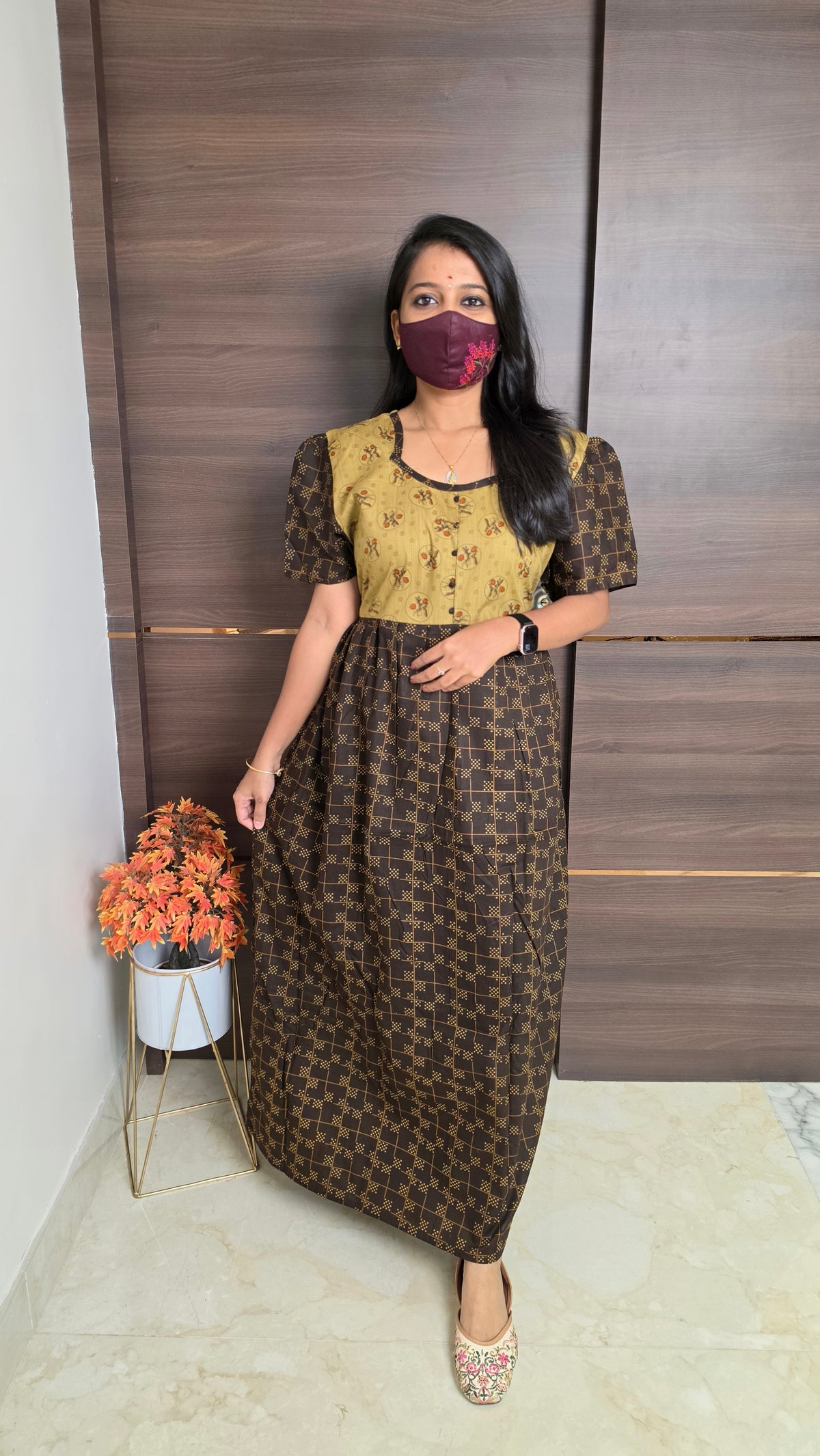 Tulip Frock Nighty(10148)