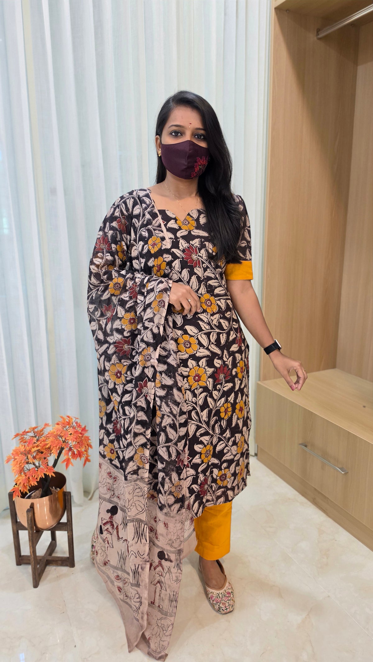 Cotton salwar set(12838)