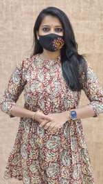 Kalakari Floral Short Top (9630)c2