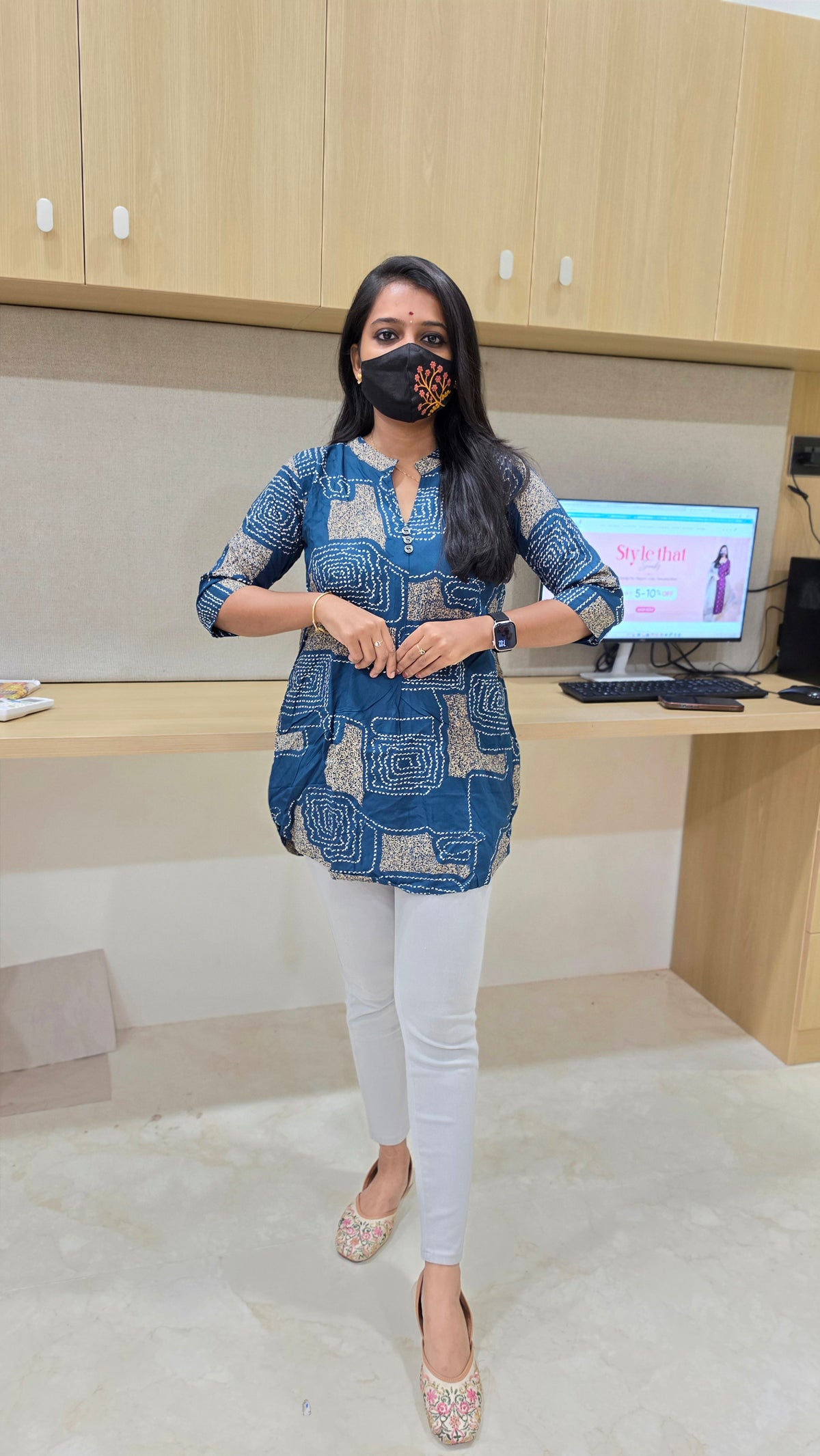 Western Short top(12133)