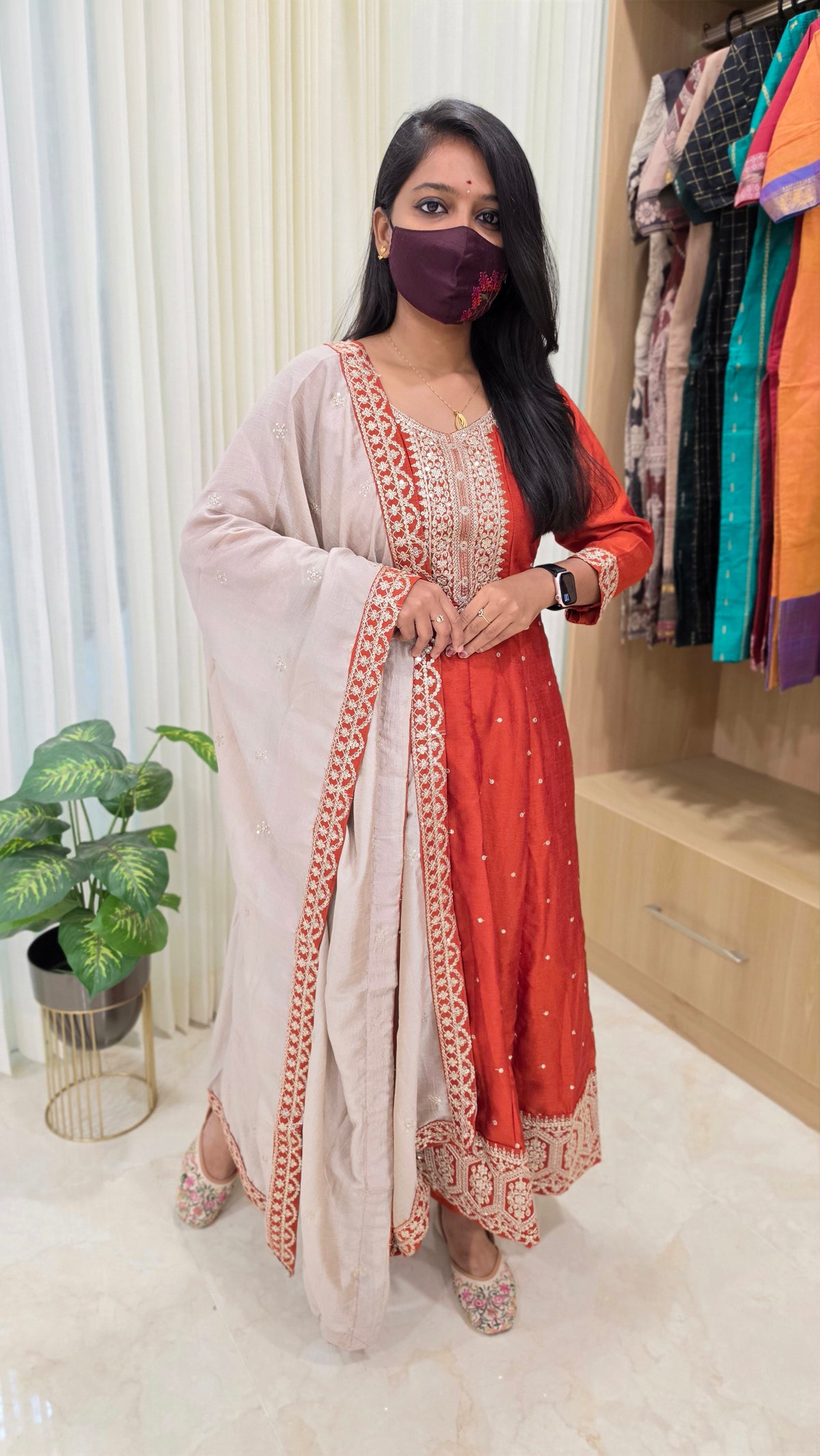 Ethinic Salwar set(12221)