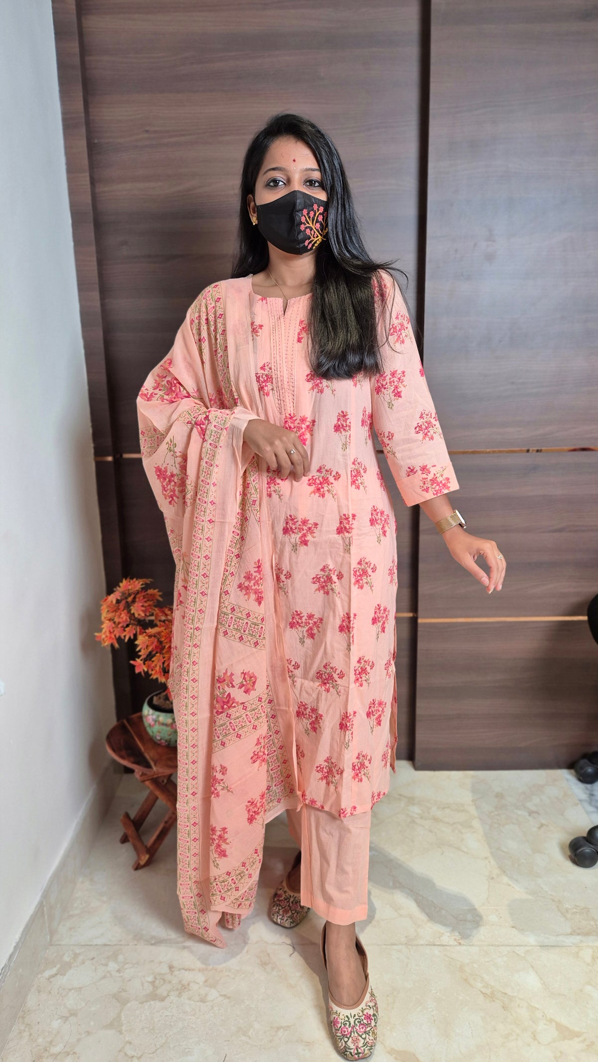 Cotton salwar set (11257)