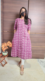 Jaipur A-Line cotton Kurti(10712)