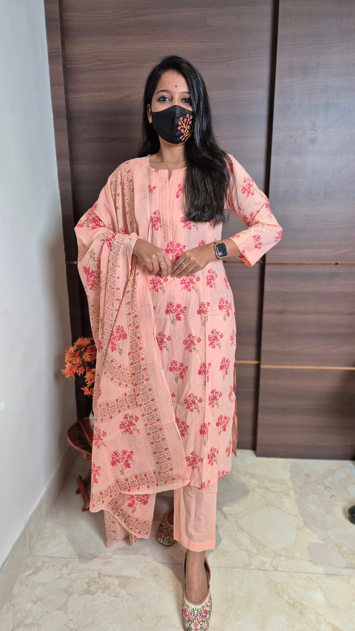 Cotton salwar set (11257)