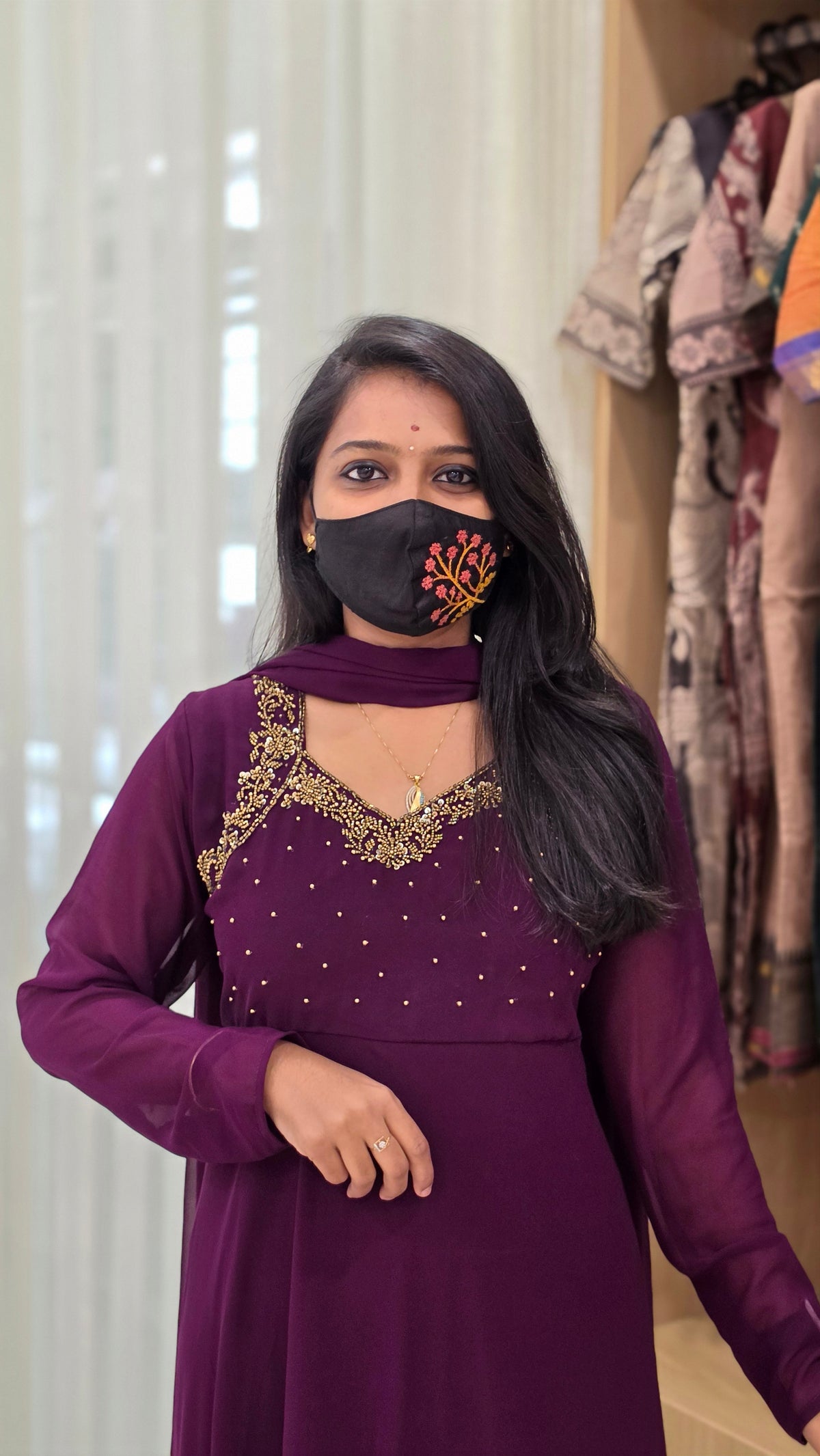 Thara Salwar Set (Kurti+Dupatta) (11992)