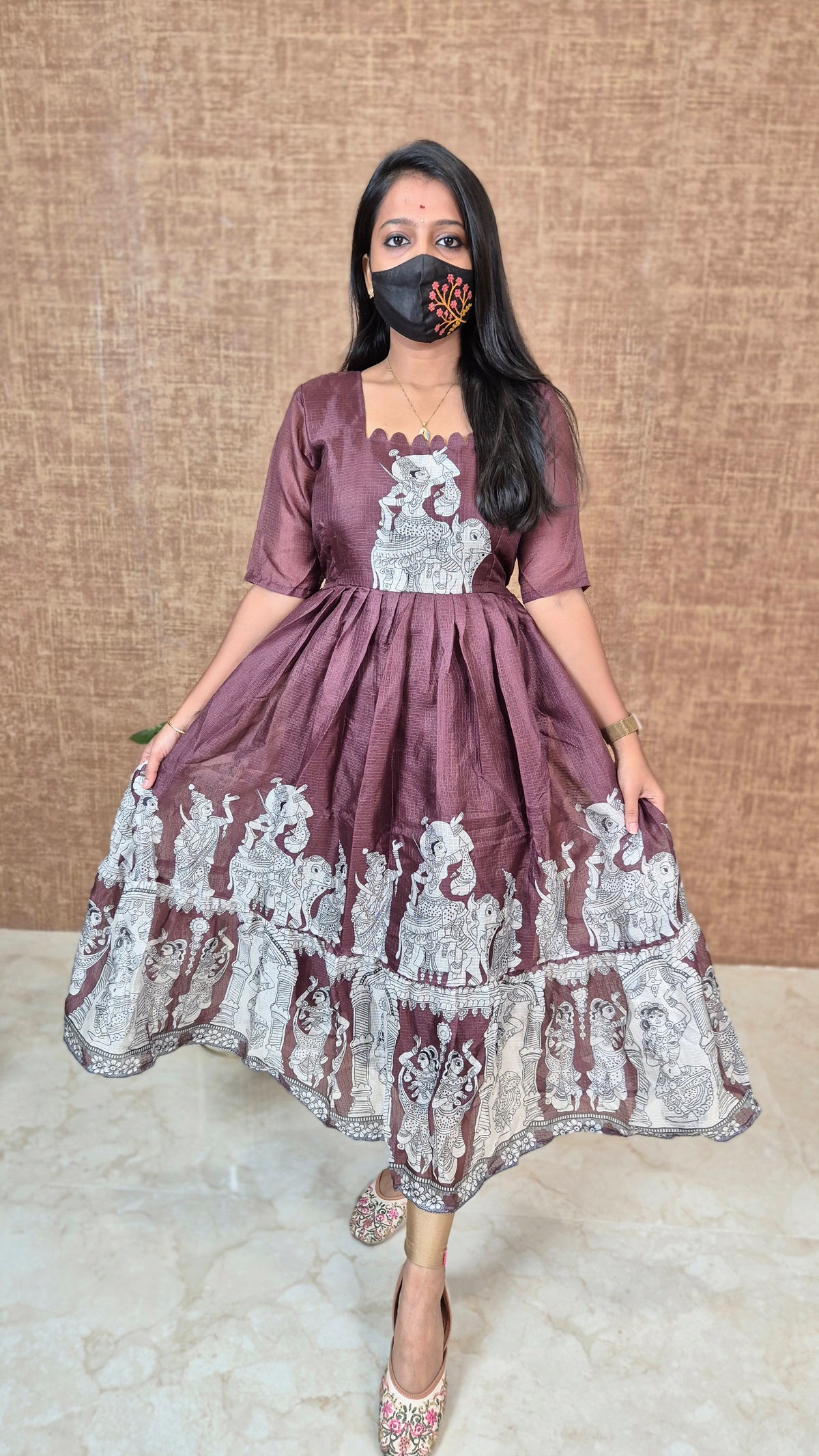 Tharaa frock(11434)