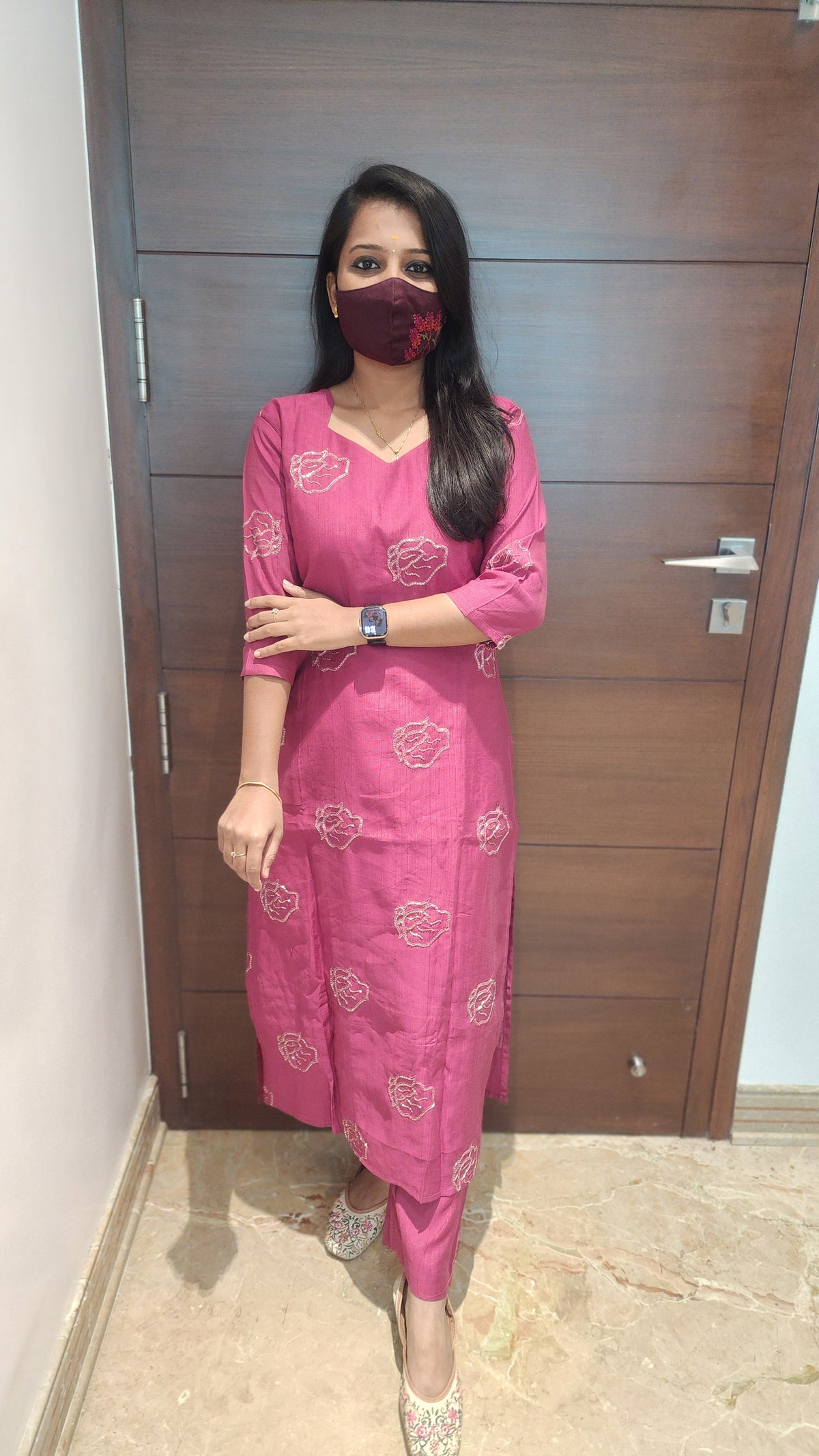 Roja Ethnic cord set(12474)