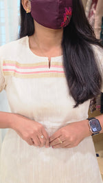 Office Wear kurti-Embroidery kurti (12135)