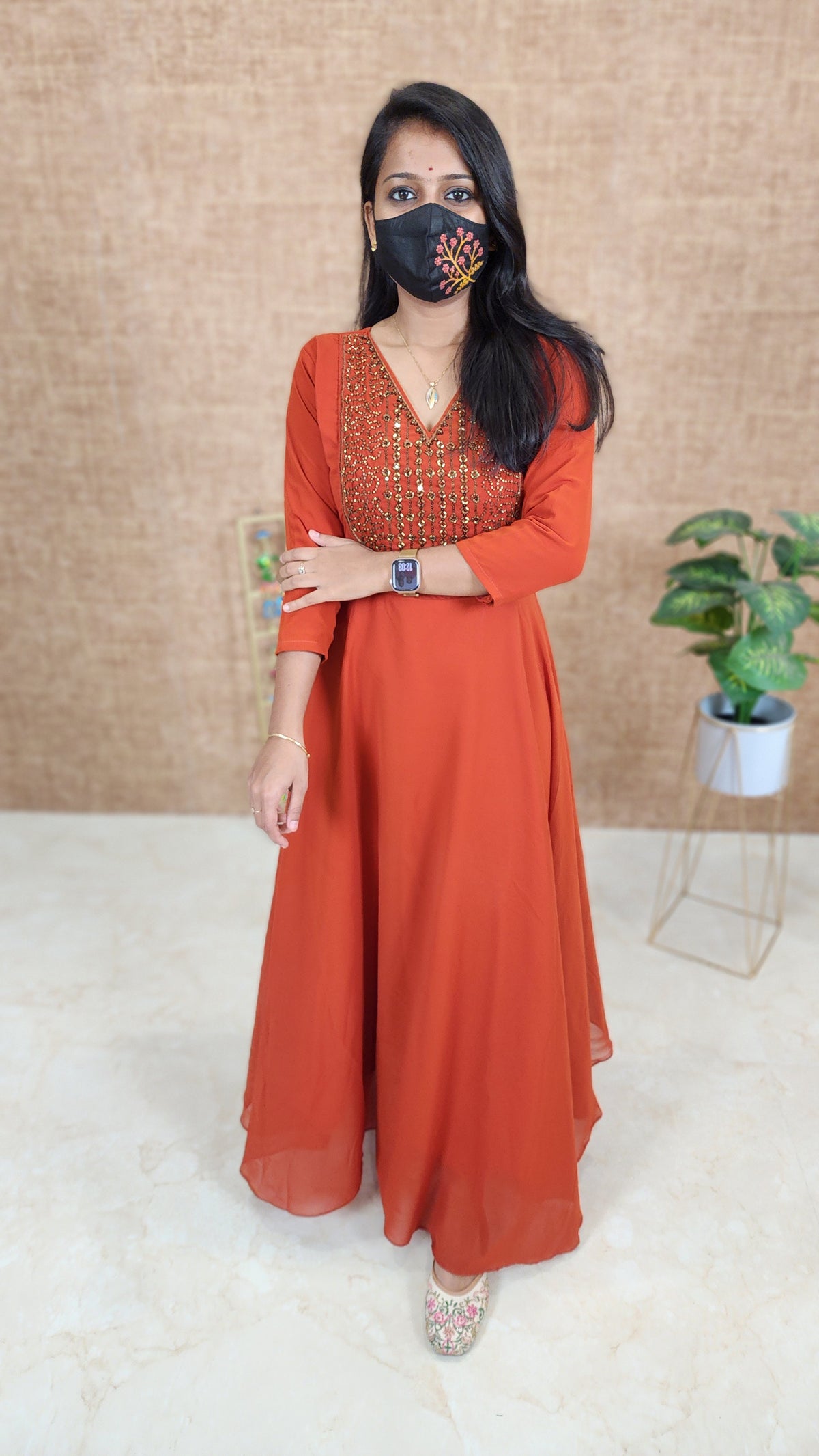 Festive sale |Anarkali Maxi (9952)