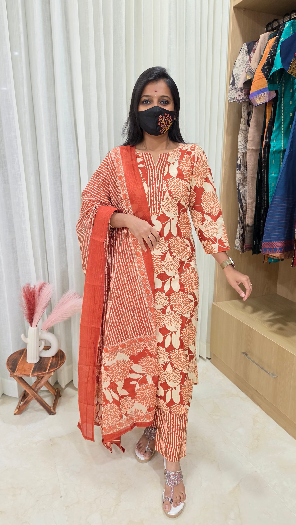 Cotton salwar set (11885)