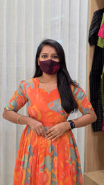 Western wear frock(13291)