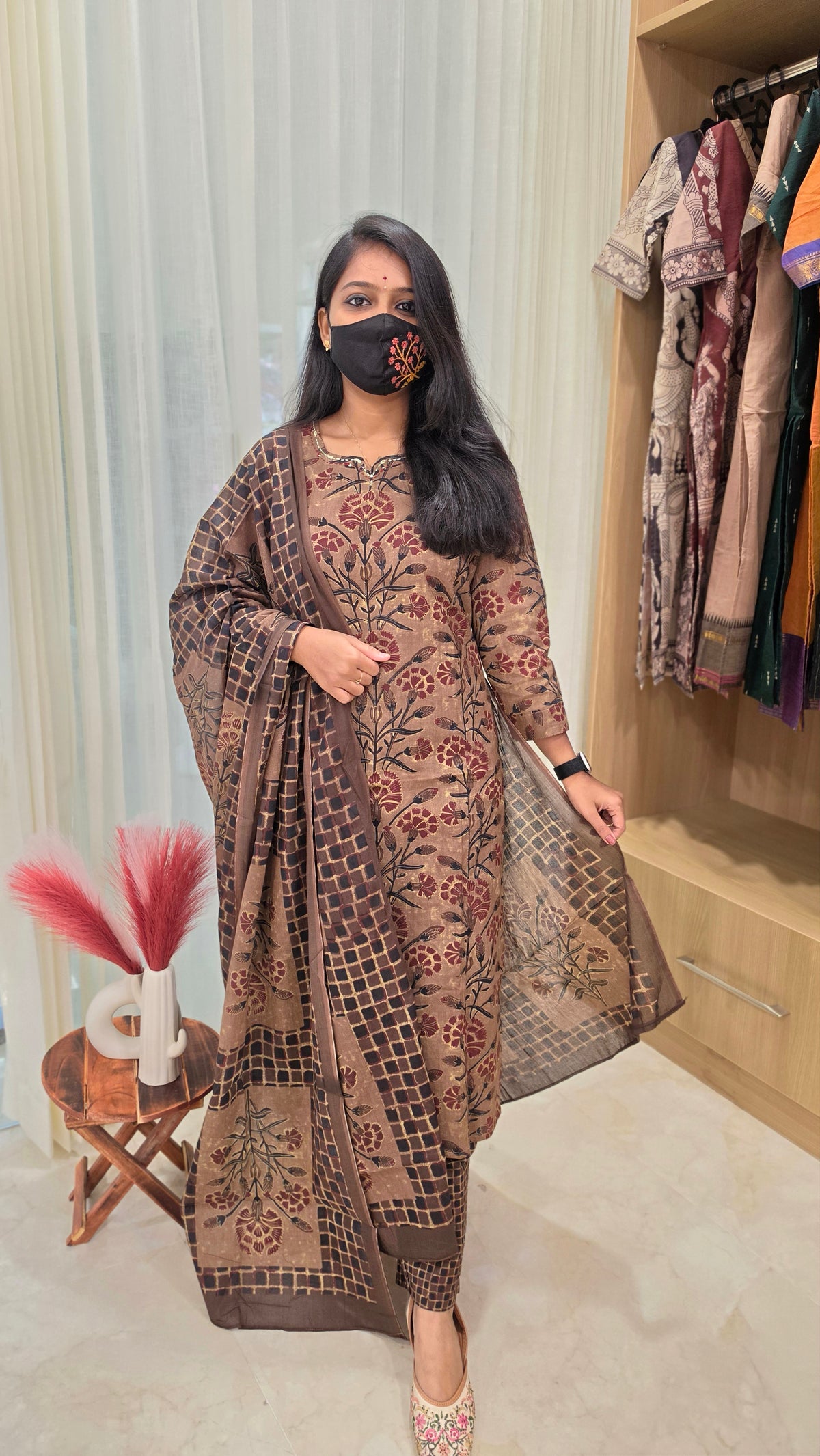 Cotton salwar set (12064)