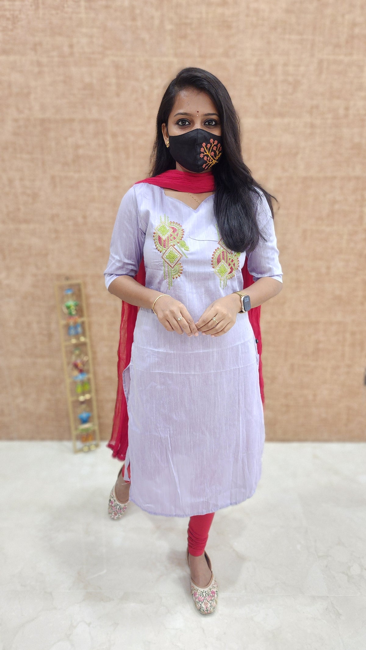 Office Wear - Embroidery (9605)