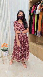 Western wear frock(13289)