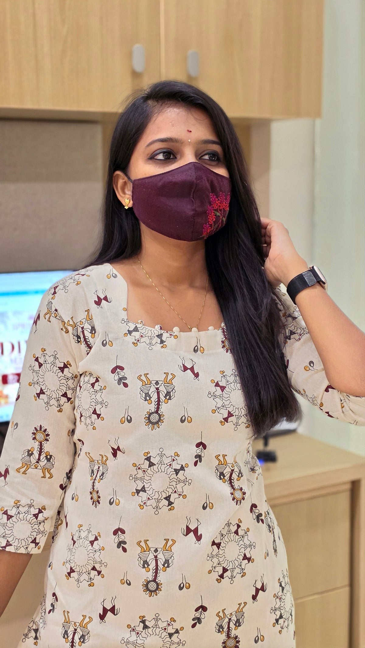 Warli cotton cordset(13520)