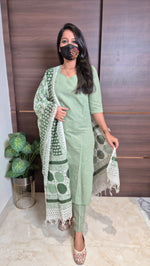 Handloom Cotton Salwar set(11221)