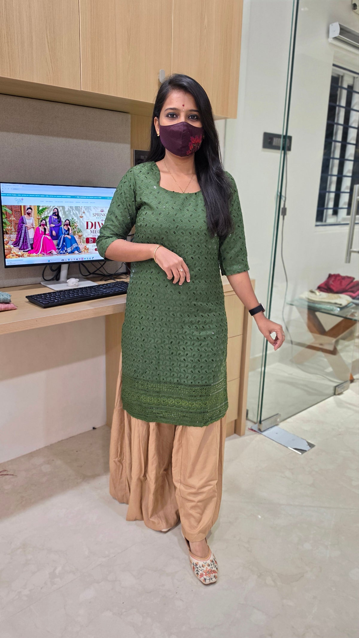 Casual wear kurti (13547)