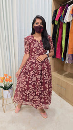 Western wear frock(13289)