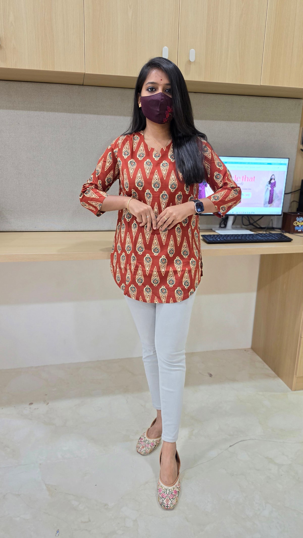 Short top kurti(12210)