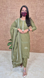Cotton salwar set (11398)